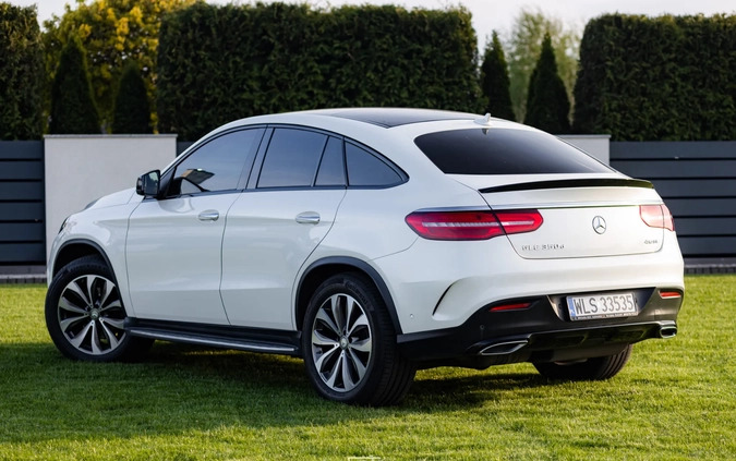 Mercedes-Benz GLE cena 156000 przebieg: 238000, rok produkcji 2016 z Łosice małe 254